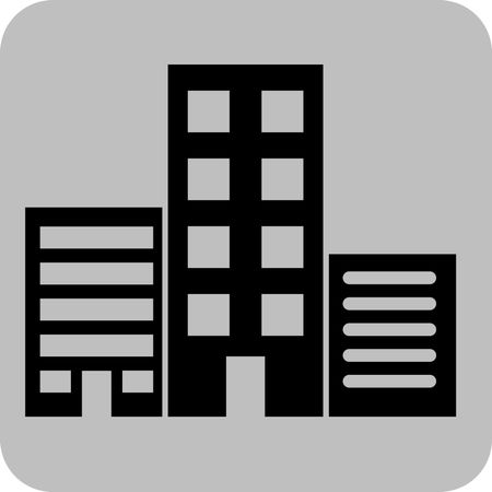Vector Illustration of Building Icon
