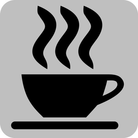 Vector Illustration of Coffee Cup Icon
