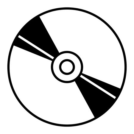 Vector Illustration of CD Icon