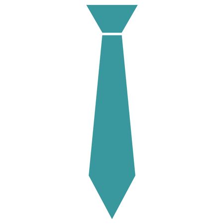 Vector Illustration of Blue Tie Icon