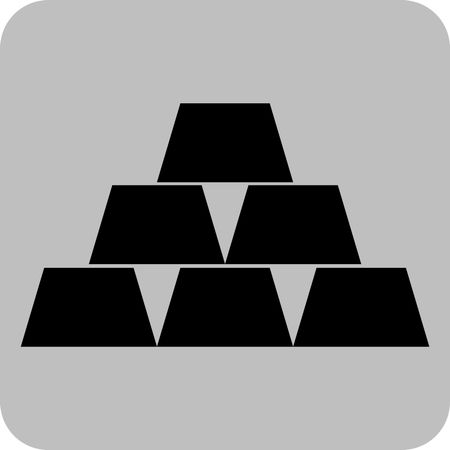 Vector Illustration of Cup Pyramid Icon
