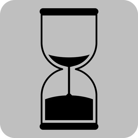 Vector Illustration of Sand Timer Icon