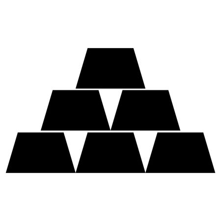 Vector Illustration of Cup Pyramid Icon
