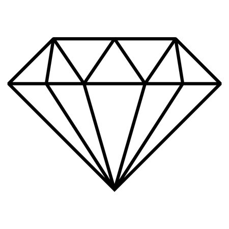 Vector Illustration of Diamond Icon
