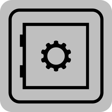 Vector Illustration of Security Devices Icon
