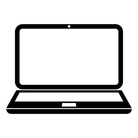 Vector Illustration of Laptop Icon
