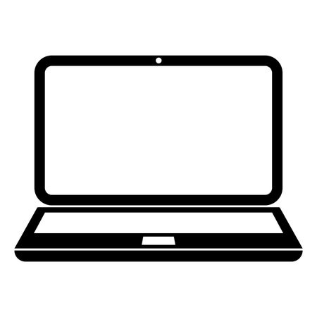 Vector Illustration of Laptop Icon