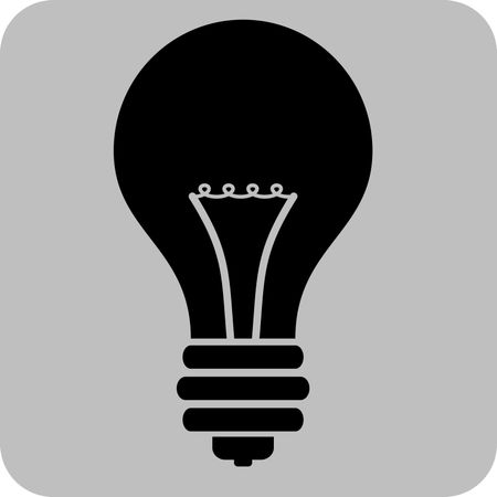 Vector Illustration of Bulb Icon