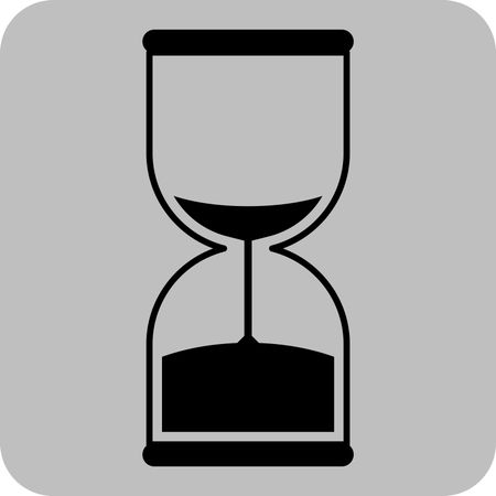 Vector Illustration of Sand Timer Icon

