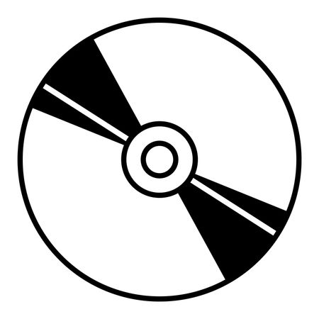 Vector Illustration of CD Icon