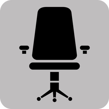 Vector Illustration of Chair Icon