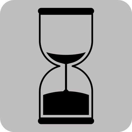 Vector Illustration of Sand Timer Icon
