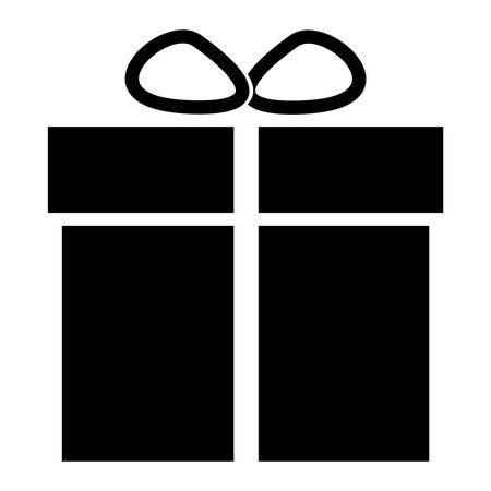 Vector Illustration of Gift Box Icon
