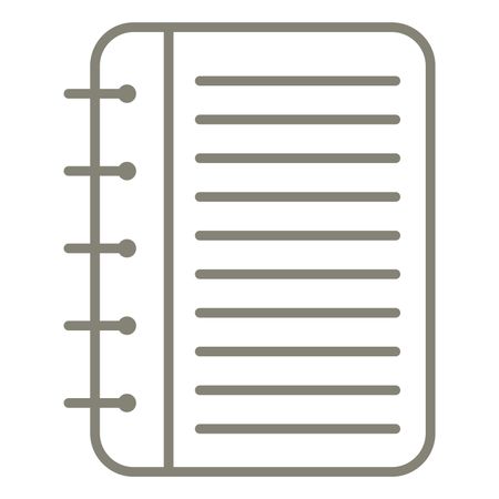 Gray Note Book icon