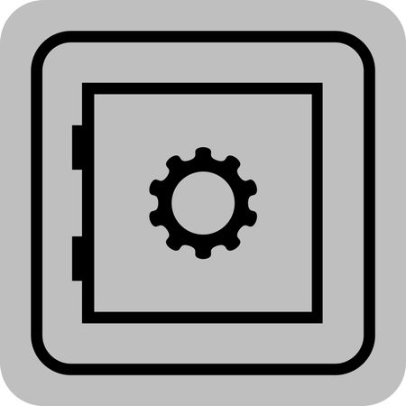 Vector Illustration of Security Devices Icon
