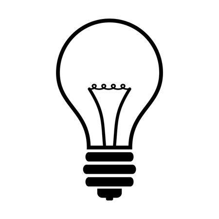 Vector Illustration of Light Bulb Icon
