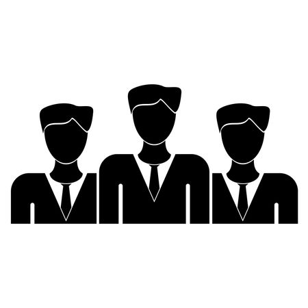 Vector Illustration of  Business Team Icon
