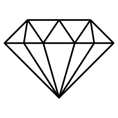 Vector Illustration of a Diamond Icon
