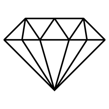 Vector Illustration of a Diamond Icon