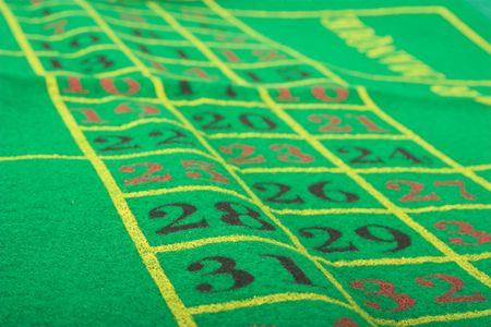 roulette layout for bets