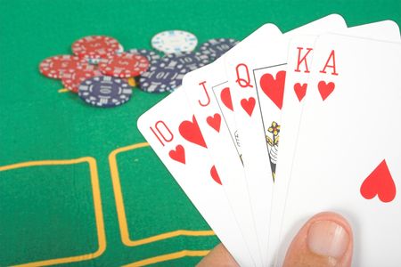 certain winning hand of poker