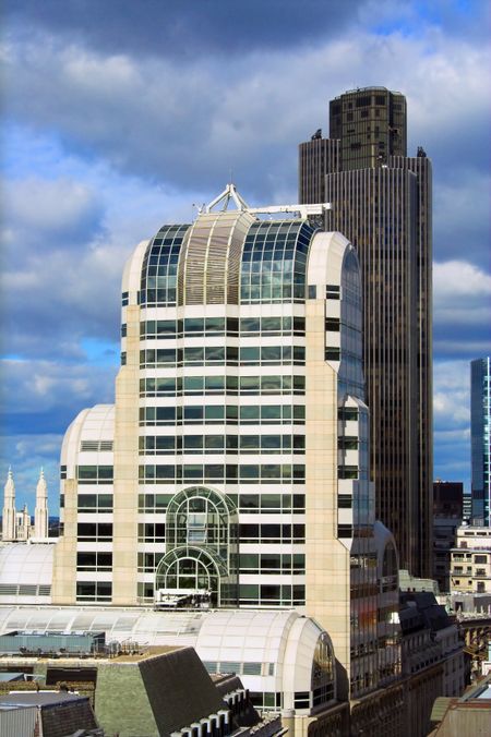 corporate buildings in the heart of london
