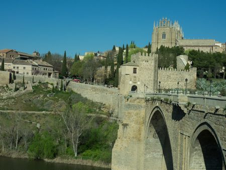 the old City of toledo in spain