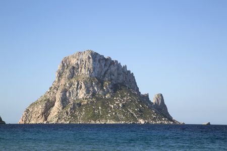 Vedra Island from Hort Cove; Ibiza; Spain