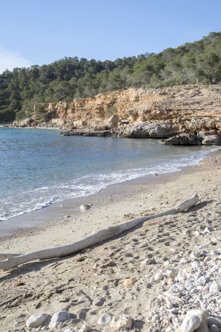 Salada Cove Beach, Ibiza; Spain
