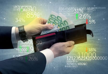 businessman-takes-euro-wallet-stock-exchange-628092365 Businessman and takes out euro from wallet with stock exchange theme