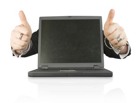 business laptop success