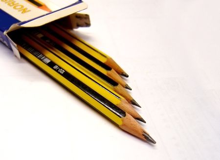 Pencils out of a Card Box