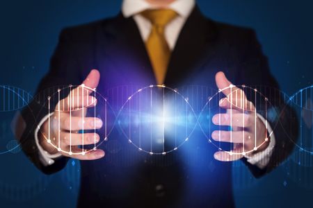 businessman-dna-concept-hands-653365294 Businessman with DNA concept in his hands