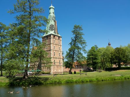 the Castle of raesfeld in germany