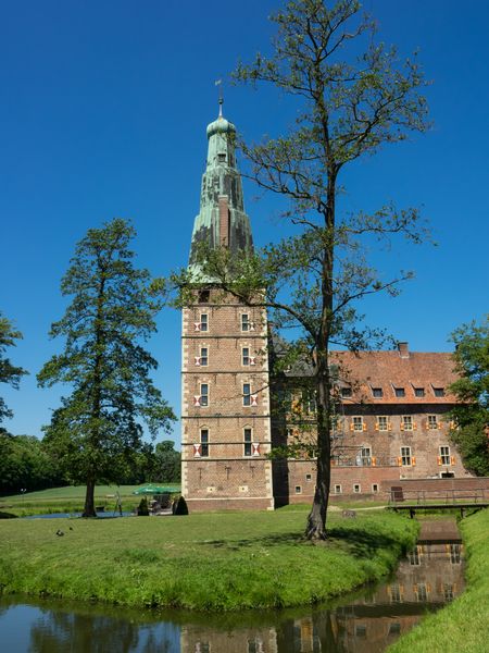 the Castle of raesfeld in germany