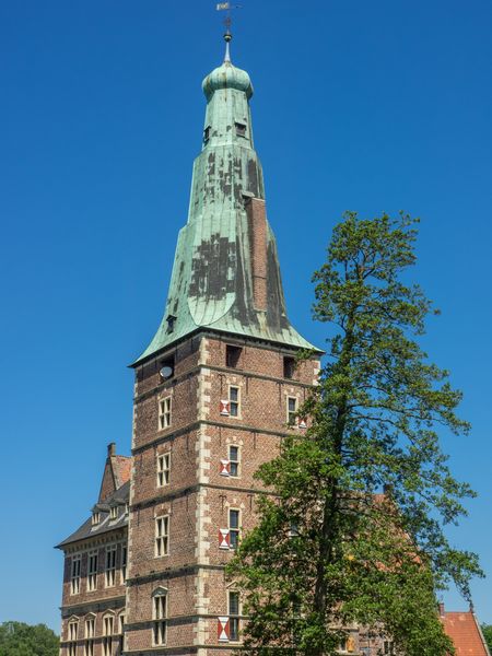 the Castle of raesfeld in germany