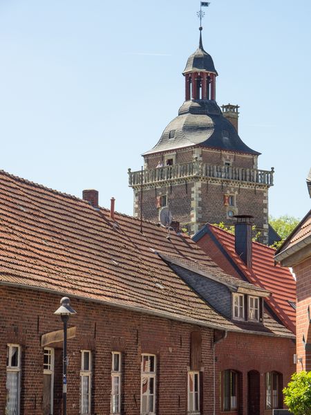 raesfeld and his castle in germany