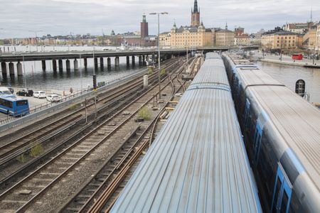 Local Train, Central Bridge; Stockholm; Sweden