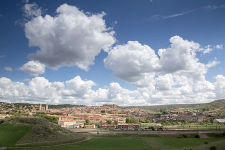 View of Siguenza, Guadalajara, Spain