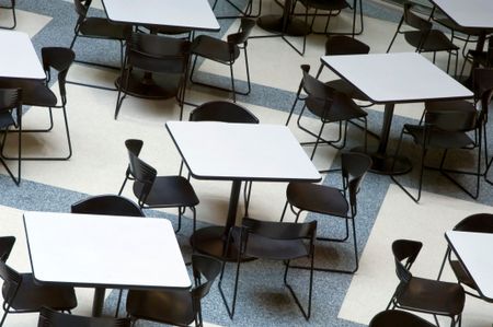 Cafeteria tables