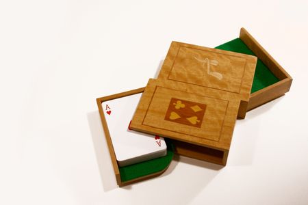 Poker Box for playing cards