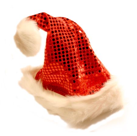 Christmas Hat Isolated from Background