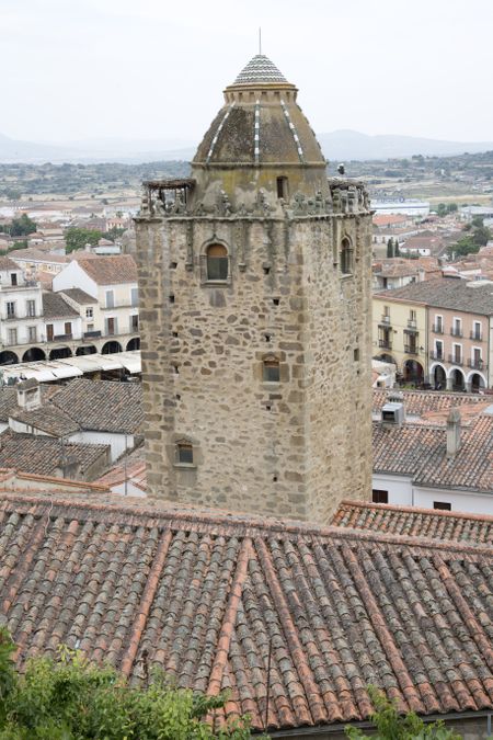 Main Square and Tower, Trujillo, Spain