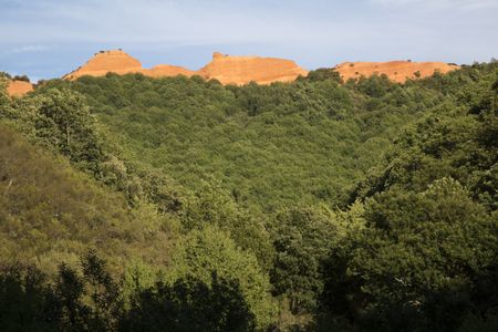 Peaks at Medulas; Leon; Spain