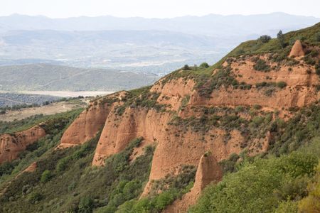 View from Orellan; Medulas; Leon; Spain