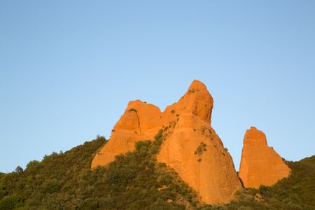 View of Peak, Medulas, Leon, Spain