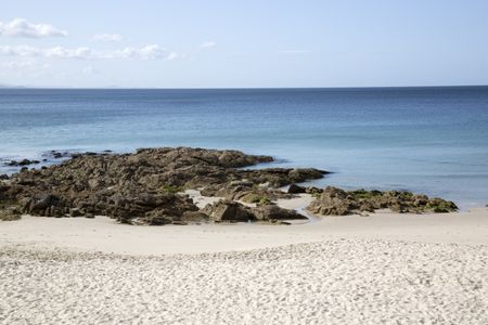 Rock at Langosteira Beach, Finisterre; Costa de la Muerte; Galicia; Spain