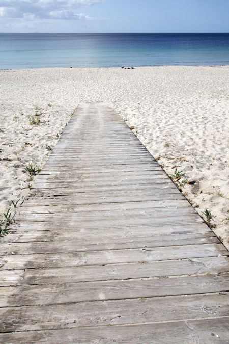 Path to Langosteira Beach, Finisterre; Costa de la Muerte; Galicia; Spain
