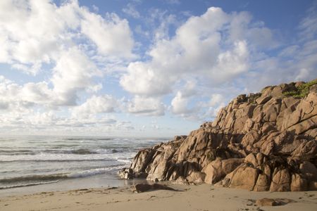 Forcados Point Beach; Costa de la Muerte; Galicia; Spain