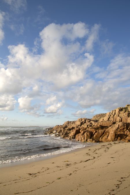 Forcados; Point; Beach; Costa de la Muerte; Galicia; Spain